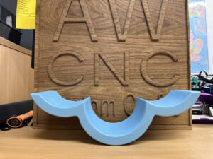 Bespoke cloud shaped toilet rolls holder (large)